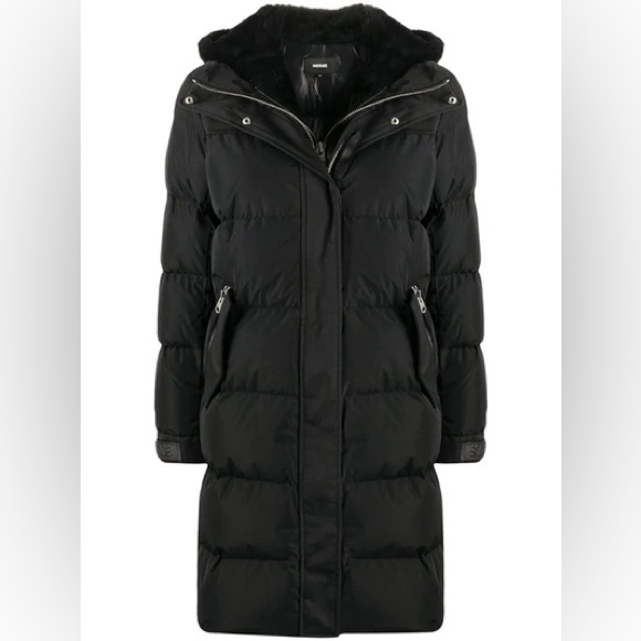 Mackage Jackets & Blazers - Mackage Black Luisa 2-in-1 Shearling Down Coat